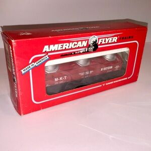 American Flyer 6-48497 S Gauge MKT 3 Dome Tank Car NIB 1996 TCA X-117018